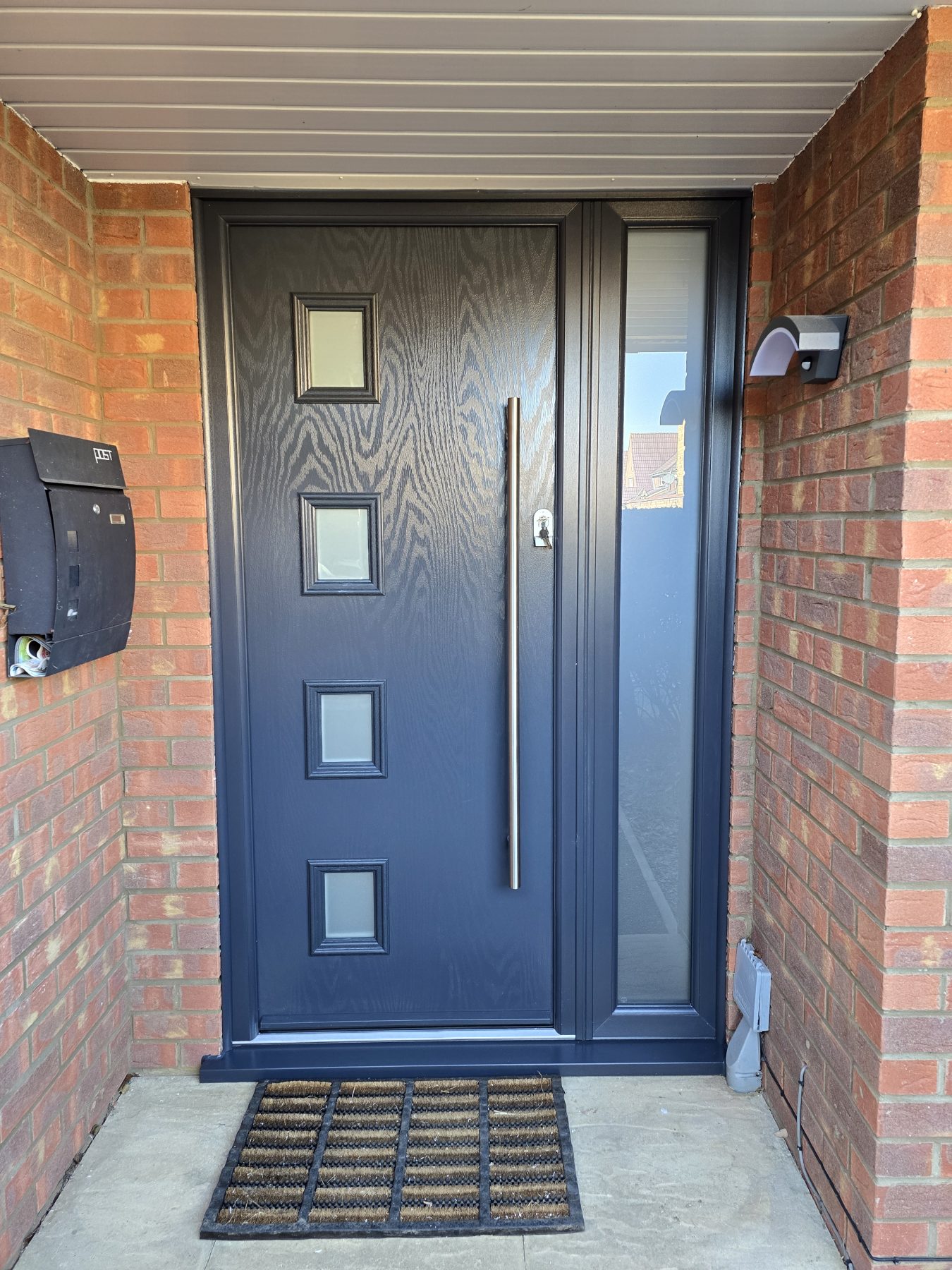 Anthracite Grey corvus composite door in hampshire