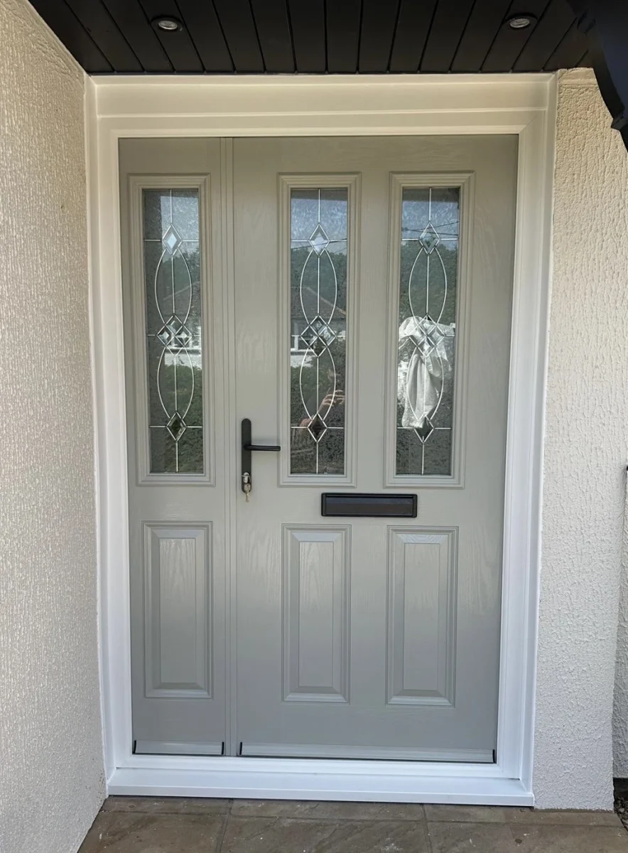 Agate Grey Meteor Composite door and side panel