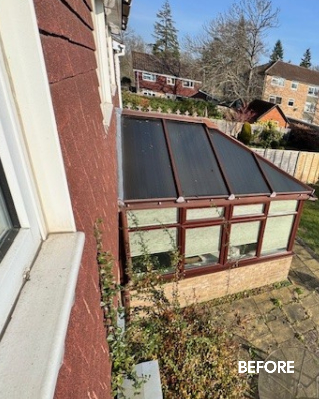 Mark Woodruff - before Conservatory & Windows