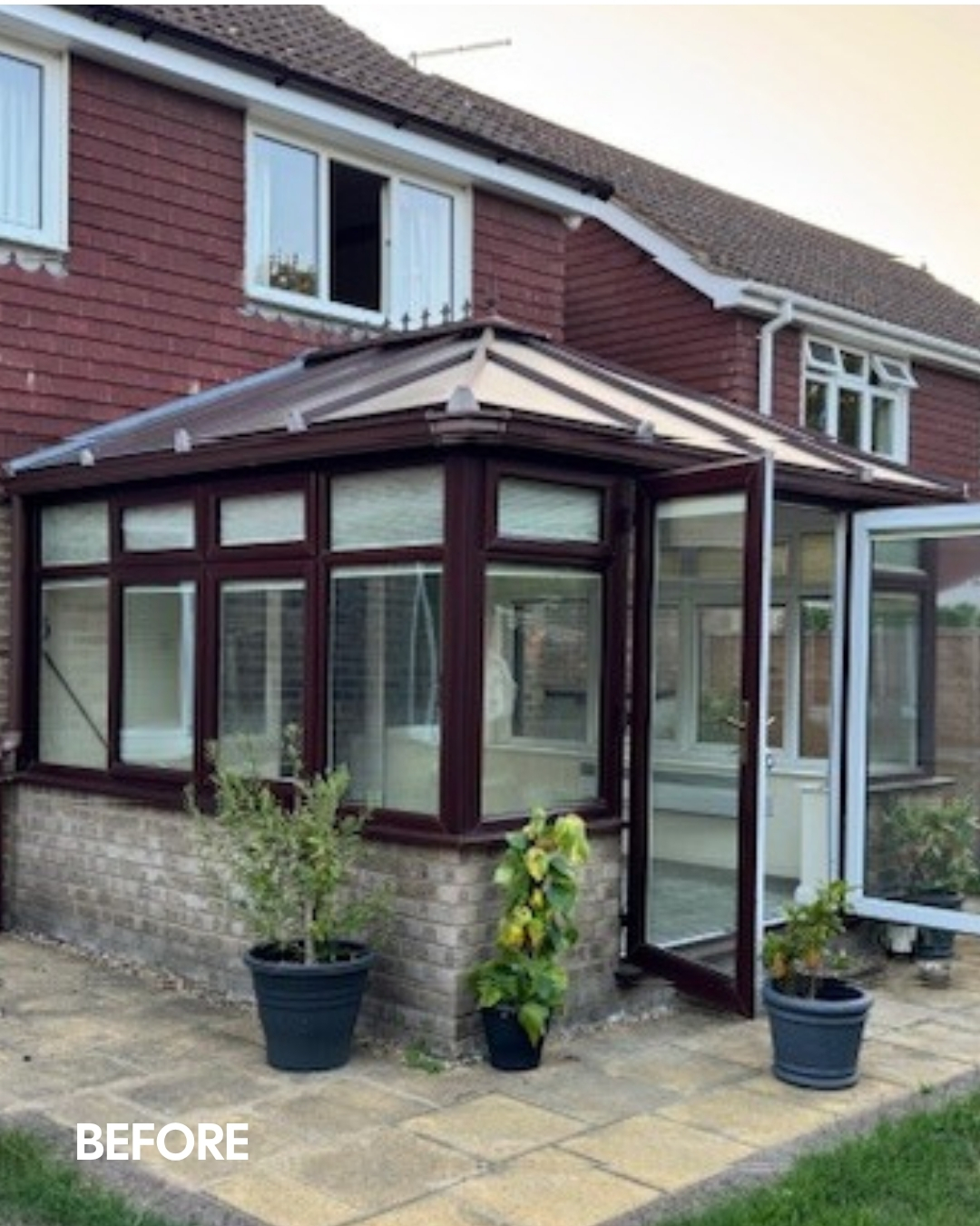 Mark Woodruff - before Conservatory